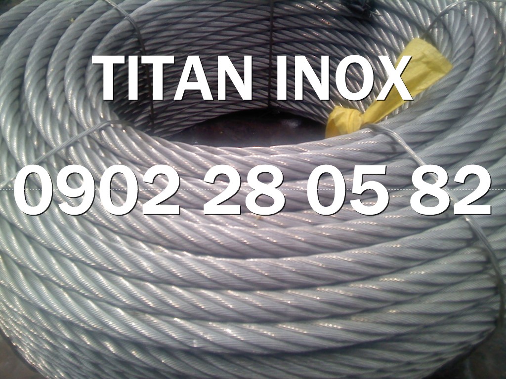 Dây Cáp Inox | Cáp Inox 304 | Cap Inox 201 | Cable Inox 316 - Titan ...